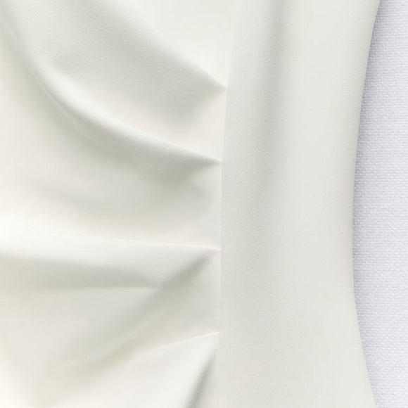 Zara Gathered Short Dress XS - out of stock online - Picture 6 of 6